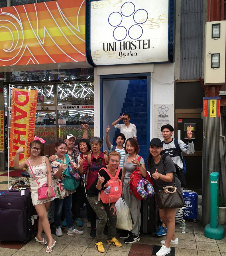 Uni Hostel Osaka Buitenkant foto